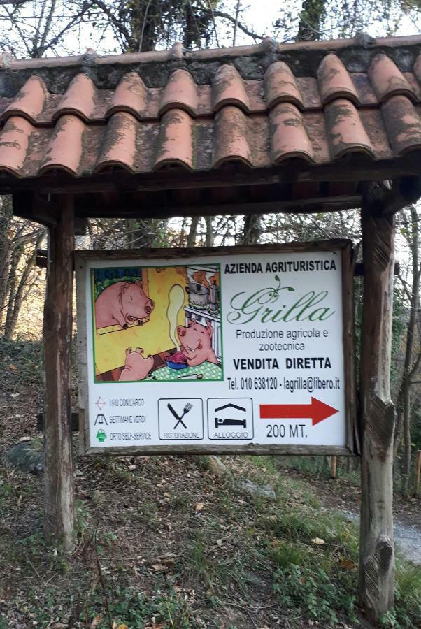 Вилла Agriturismo Grilla Меле Экстерьер фото